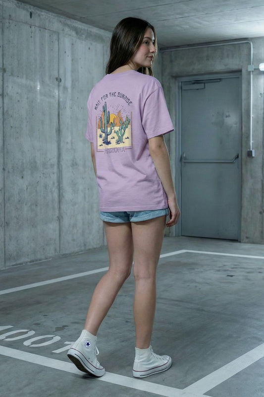 Maanver Arizona Graphic Tee | Premium Streetwear in Lavender Maanver.com
