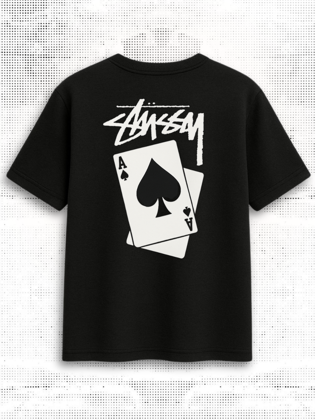 Black Oversized Sassy Printed Tees maanver clothing