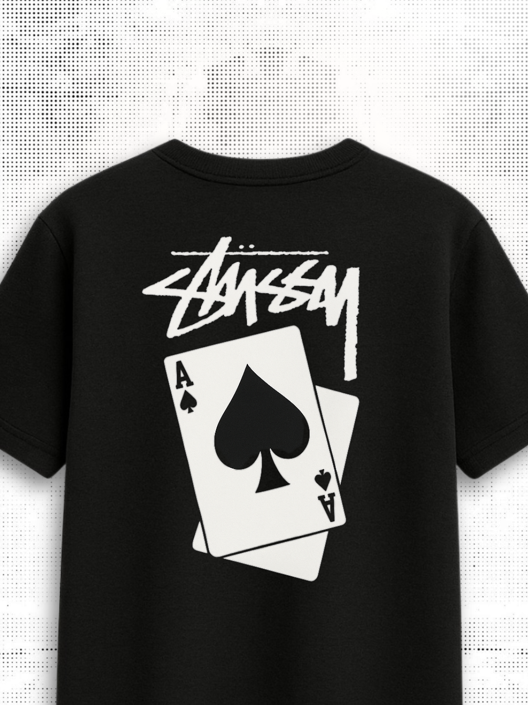 Black Oversized Sassy Printed Tees maanver clothing