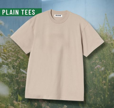 Plain-T-shirts Maanver.com
