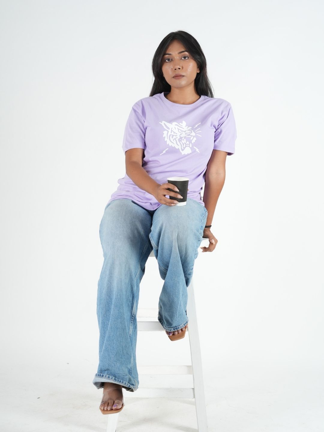 Oversized T-Shirt Men & Women | Lavender | Maanver Originals maanver clothing