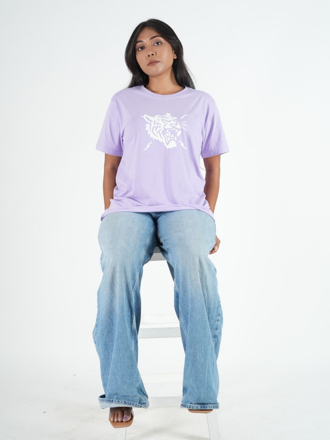 Oversized T-Shirt Men & Women | Lavender | Maanver Originals maanver clothing
