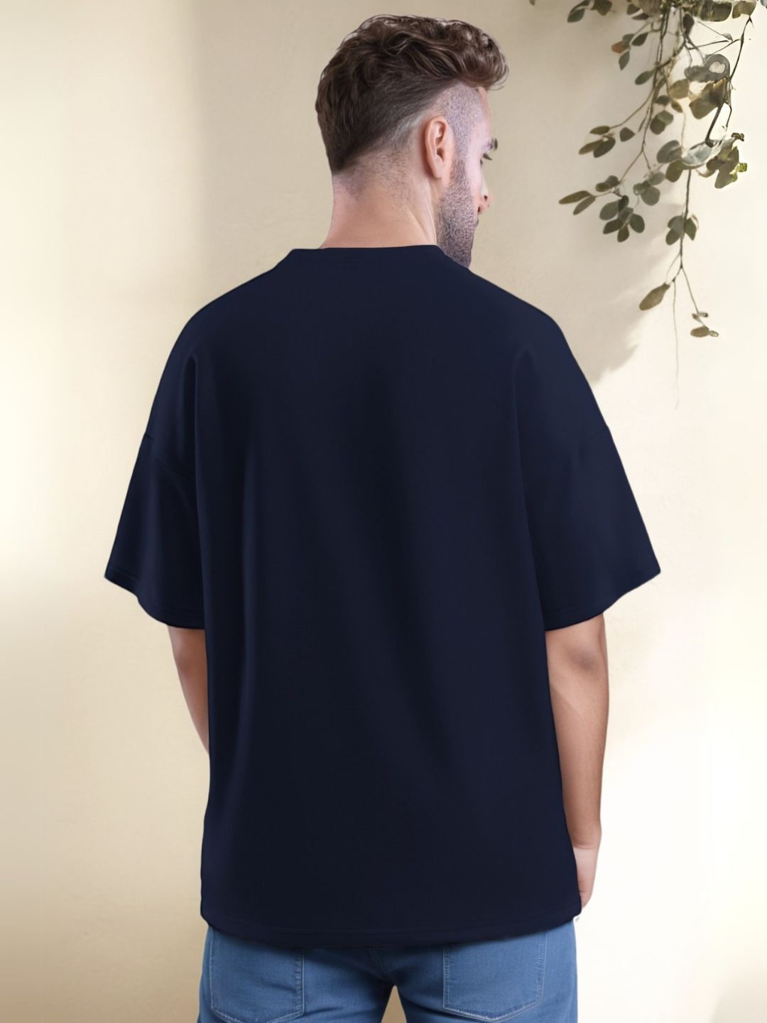 Navy Blue T-Shirt Iced Cofee Club - Maanver.com