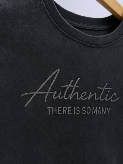 Vintage Washed Black T-Shirt maanver clothing