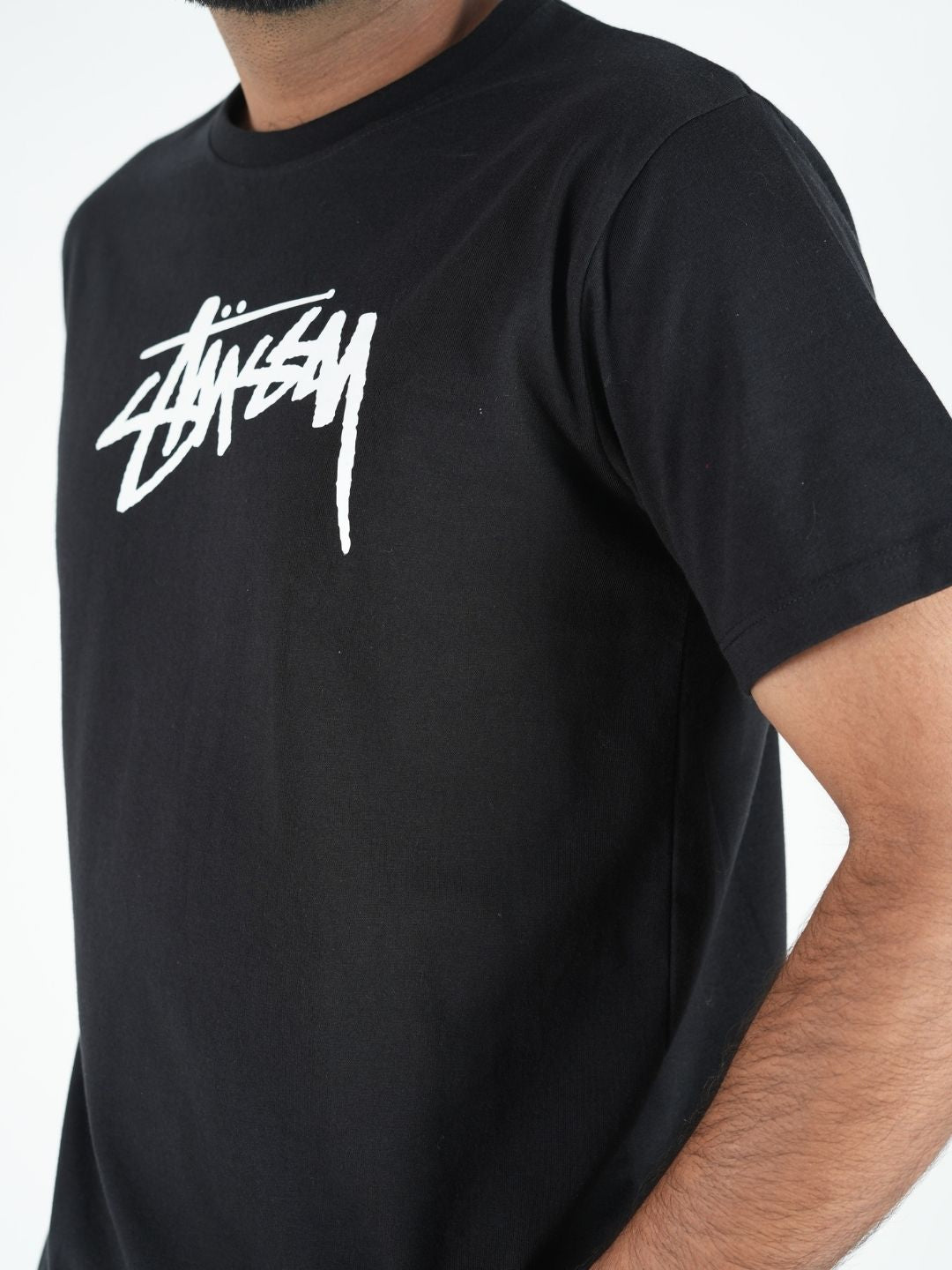 Black Oversized Sassy Printed Tees maanver clothing