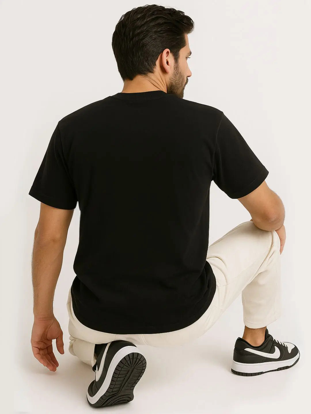 Black Oversized Tees maanver clothing