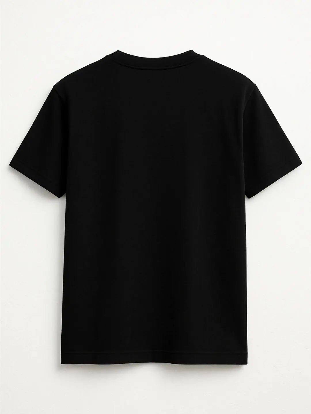 Black Oversized Printed T-shirt maanver clothing
