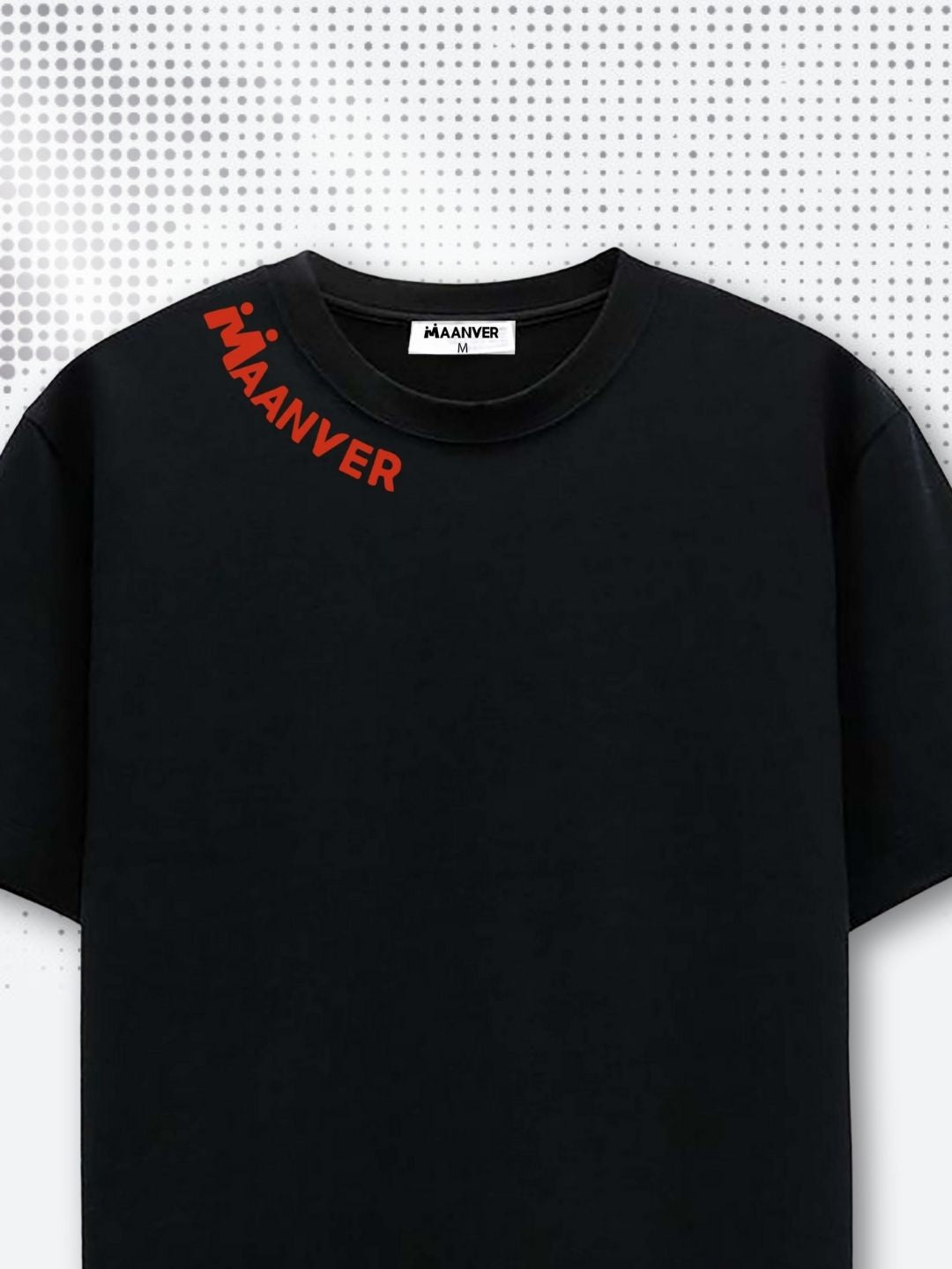 Black Oversized Graphic T-Shirt - Valiant Panda Streetwear