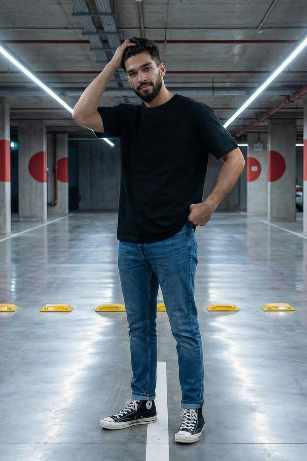 Van Gogh "Starry Night Over the Rhône" Streetwear Tee | Maanver Maanver.com