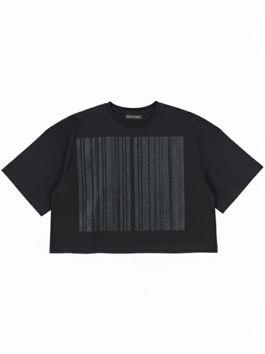 Black Crop Top Party Wear maanver clothing