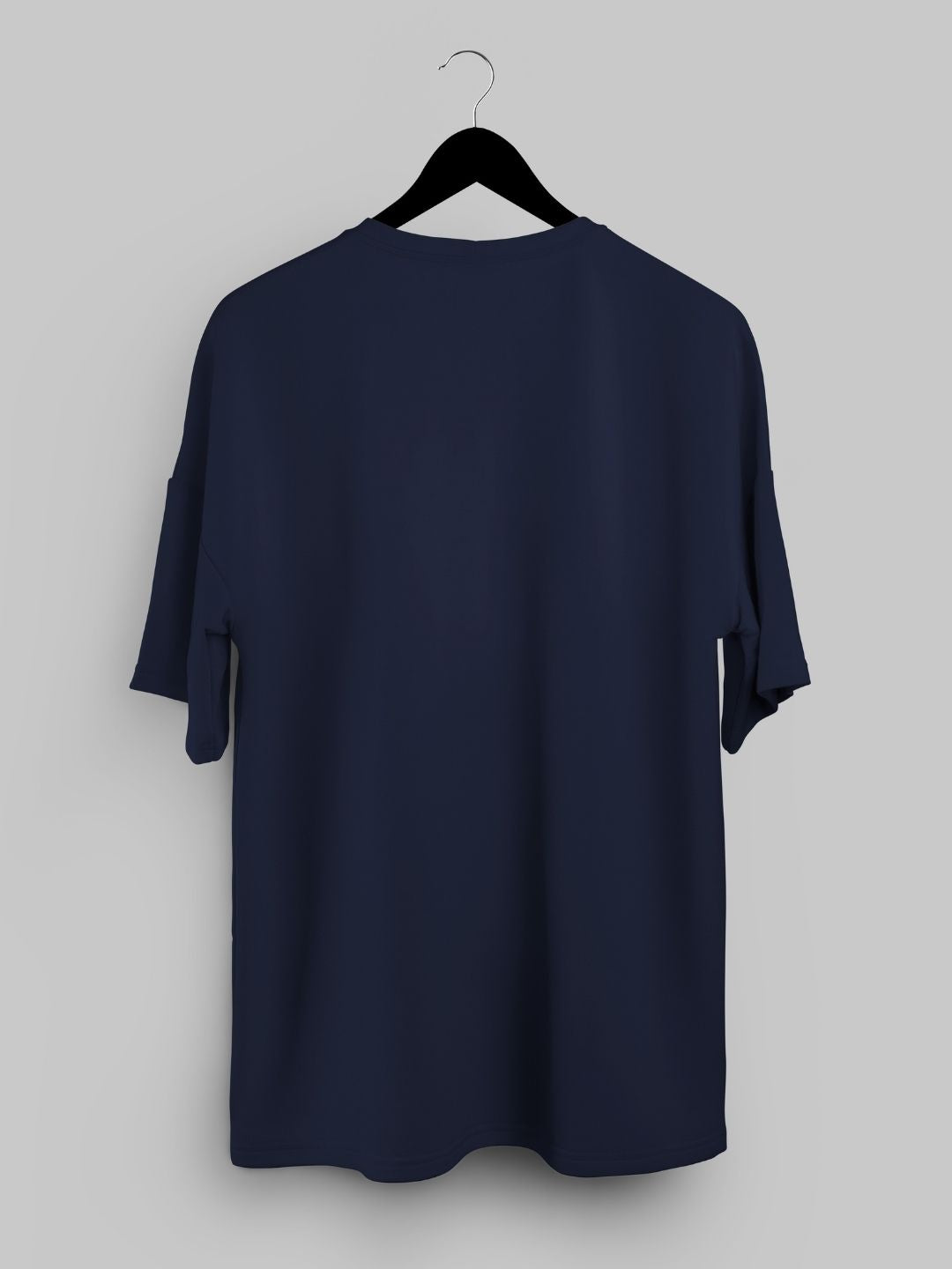 Navy Blue T-Shirt Moon There - Maanver.com