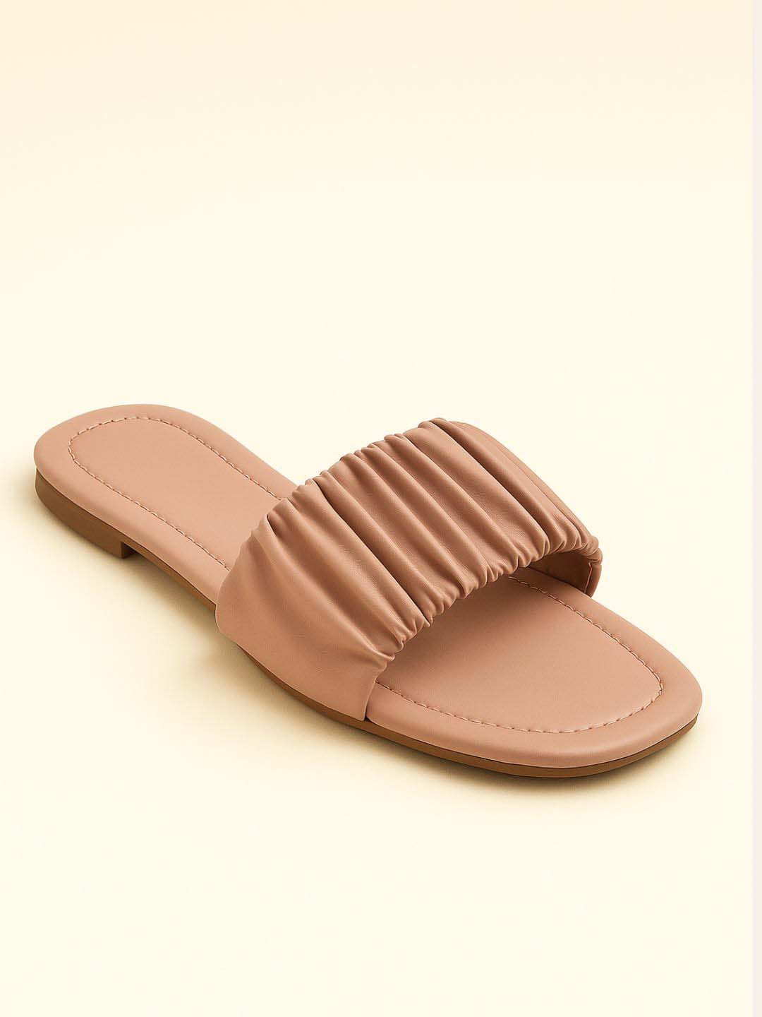 Minimal Luxe Tan Sandals