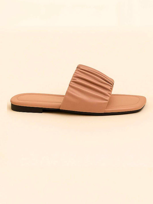 Minimal Luxe Tan Sandals