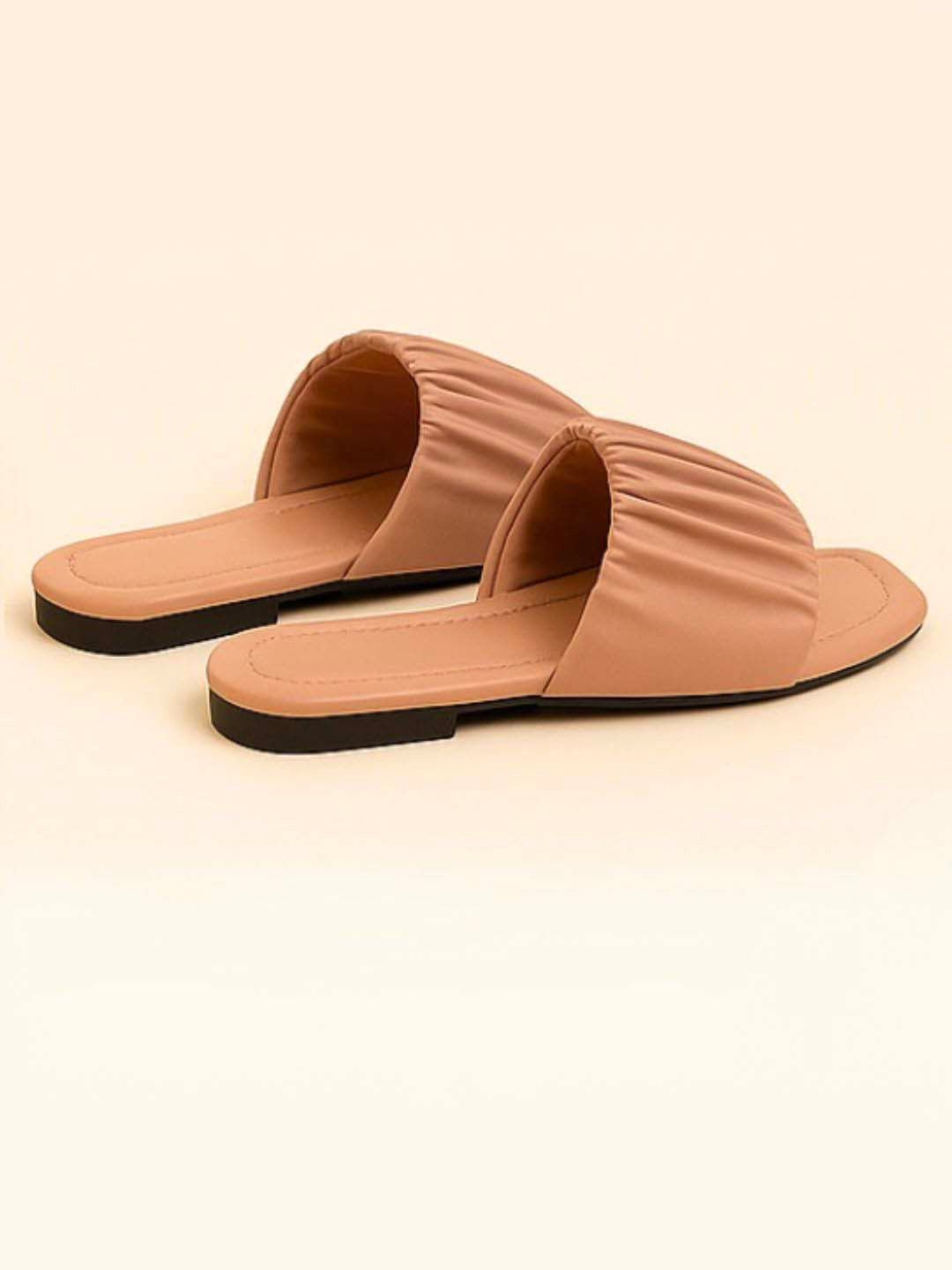 Minimal Luxe Tan Sandals