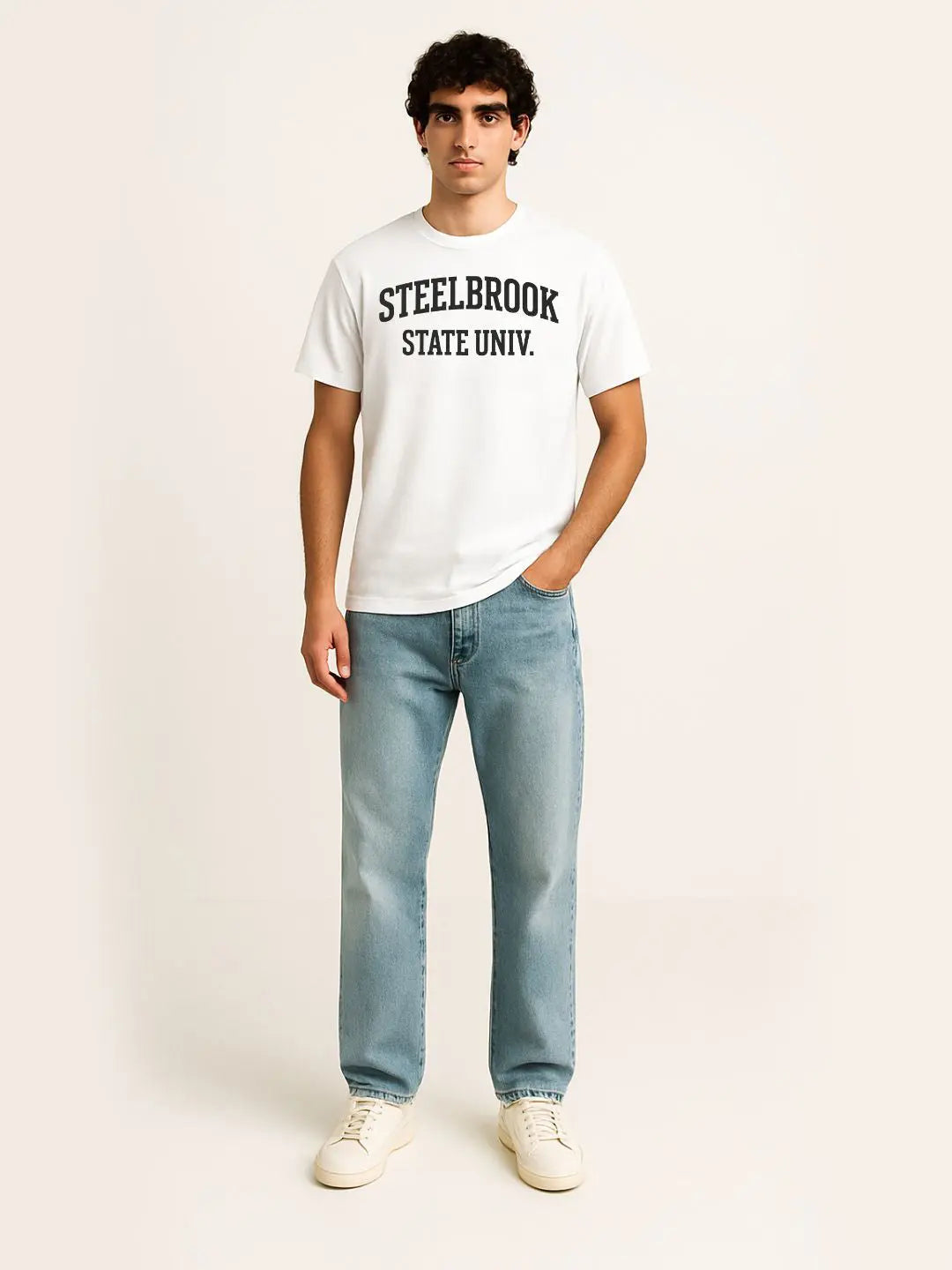 White Oversized T-shirt | Stylish and Comfortable – Maanver.com