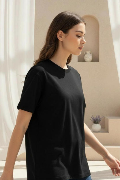 Black Graphic T-Shirt - Robot Duck Cityscape Print Maanver.com