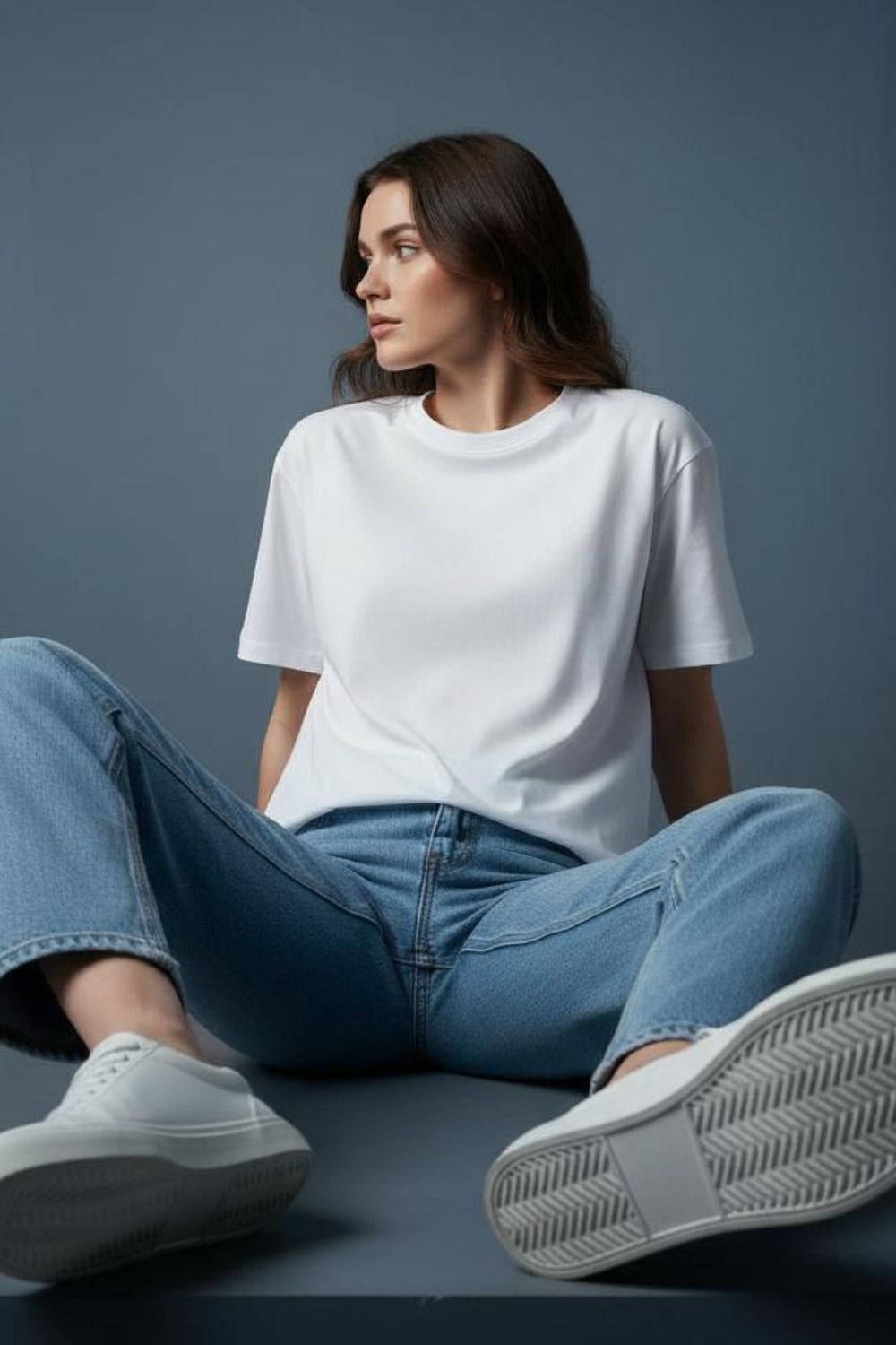 UNITees White Basic Tee - Versatile Short Sleeve Maanver.com