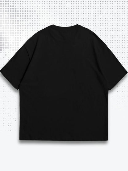 Unisex Demon Slayer Inspired Black Oversized Tee | Maanver Streetwear Maanver.com