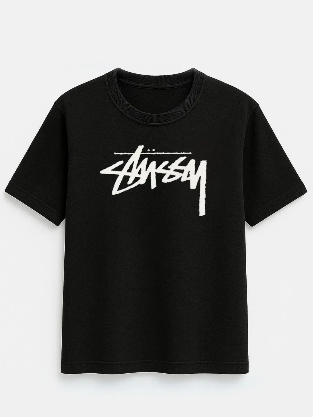 Black Oversized Sassy Printed Tees maanver clothing