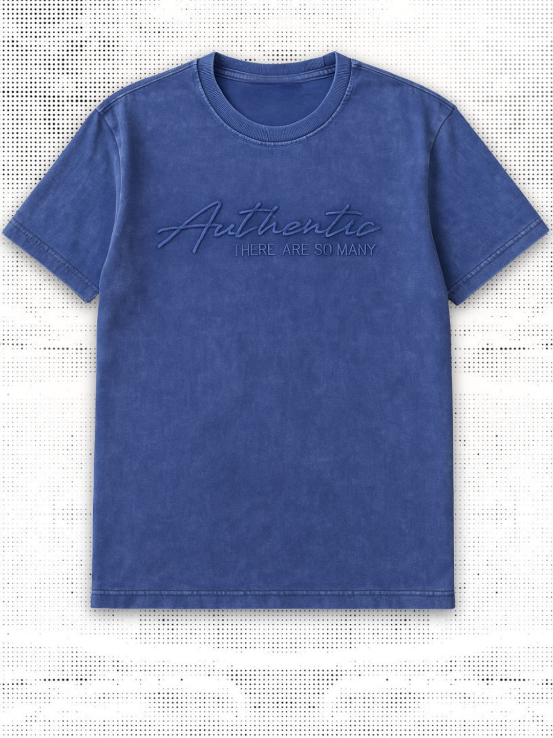 Blue Washed Oversized Graphic T-Shirt | Abstract Skull Streetwear by Maanver maanver clothing